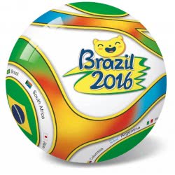 star ΜΠΑΛΑ ΠΛΑΣΤΙΚΗ BRAZIL 2016 23 Εκ. 10/955 5202522009553