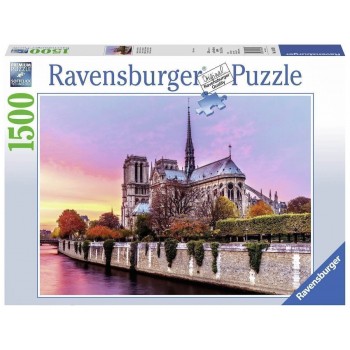 Ravensburger Παζλ 1500Τεμ.Γραφικό Νοτρ Νταμ 16345 4005556163458