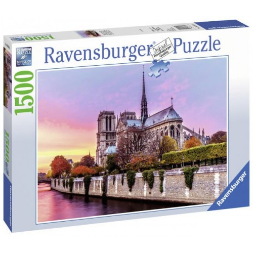 Ravensburger Παζλ 1500Τεμ.Γραφικό Νοτρ Νταμ 16345 4005556163458