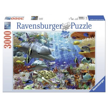 Ravensburger Παζλ 3000Τεμ. Υποθαλάσσια Ζωή 17027 4005556170272