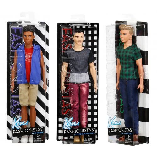 Mattel Barbie Και Οι Φίλες Της-Ken And Ryan - 3 Σχέδια DWK44 / ASST 887961422283
