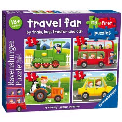 Ravensburger Παζλ 2/3/4/5Τεμ Οχήματα 7303 4005556073030
