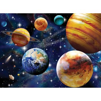 Ravensburger Παζλ 100Τεμ. XXL Διάστημα 10904 4005556109043