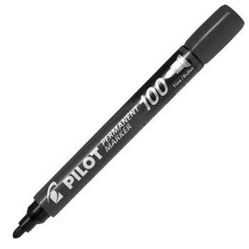 PILOT Μαρκαδόρος Ανεξίτηλος Sca-100 Μαύρος SCA-100 4902505511097