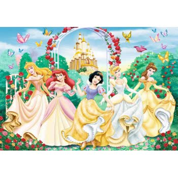 Ravensburger 4 Σε 1 Memory And Puzzle Princess 07228 4005556072286