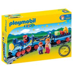 Playmobil Τρενάκι 1.2.3 Με Ράγες 6880 4008789068804