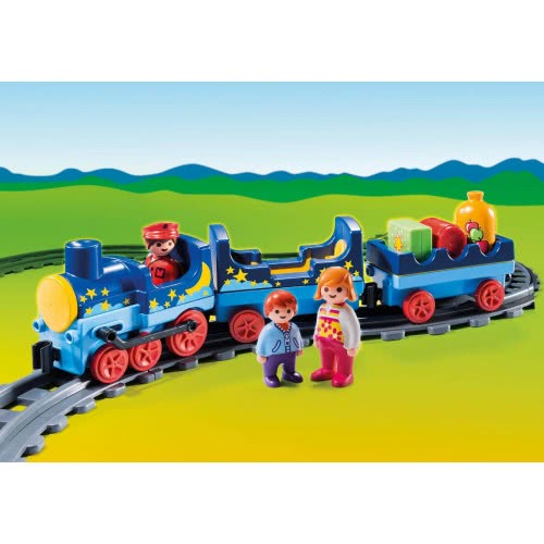 Playmobil Τρενάκι 1.2.3 Με Ράγες 6880 4008789068804