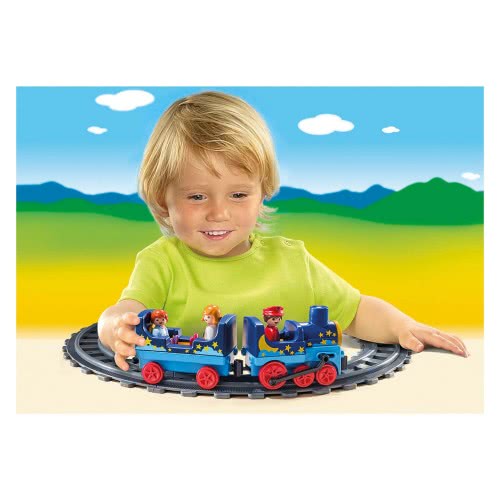 Playmobil Τρενάκι 1.2.3 Με Ράγες 6880 4008789068804