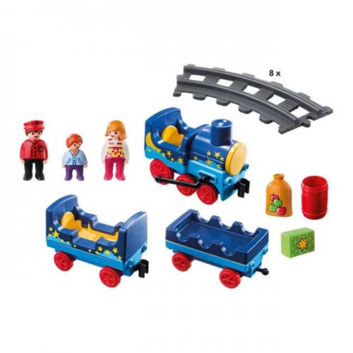 Playmobil Τρενάκι 1.2.3 Με Ράγες 6880 4008789068804