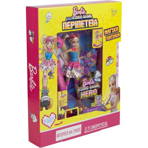 Mattel Λαμπάδα Barbie Video Game Μαγικά Πατίνια FNK03 887961594997
