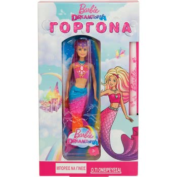 Mattel Λαμπάδα Barbie Γοργόνα Σε 3 Σχέδια FNT29 887961601169