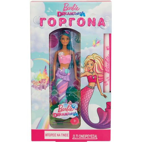 Mattel Λαμπάδα Barbie Γοργόνα Σε 3 Σχέδια FNT29 887961601169