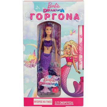 Mattel Λαμπάδα Barbie Γοργόνα Σε 3 Σχέδια FNT29 887961601169