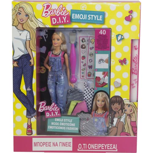 Mattel Λαμπάδα Barbie D.I.Y. Emoji Σε 2 Σχέδια FNK00 887961594966
