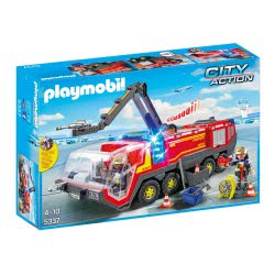 Playmobil Airport Fire Engine With Lights And Sound 5337 4008789053374