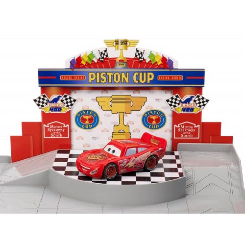 Mattel Γκαράζ Σετ Παιχνιδιού Disney Pixar Cars Piston Cup DWB90 887961378979