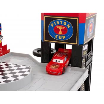 Mattel Γκαράζ Σετ Παιχνιδιού Disney Pixar Cars Piston Cup DWB90 887961378979