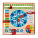 TOOKY TOY Ξύλινο Ημερολόγιο 258 6970090045424