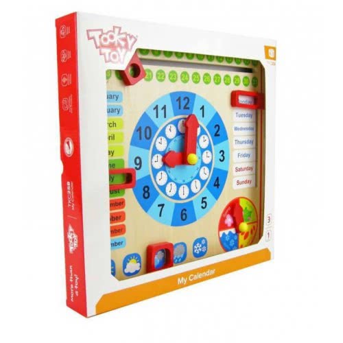 TOOKY TOY Ξύλινο Ημερολόγιο 258 6970090045424