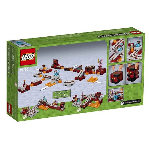 LEGO Minecraft: Ο Σιδηρόδρομος Του Νέδερ 21130 5702015865456