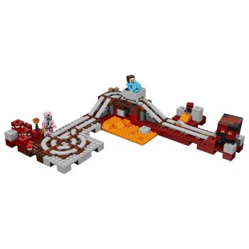 LEGO Minecraft: Ο Σιδηρόδρομος Του Νέδερ 21130 5702015865456