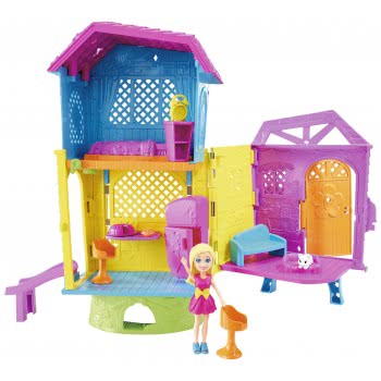 Mattel Polly Pocket Το Σπίτι Της Polly DHW41 887961219715