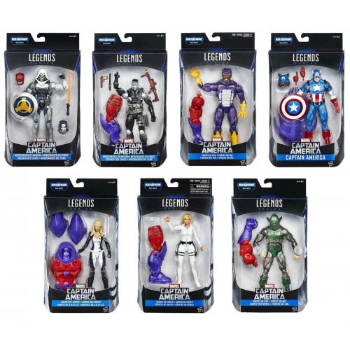 Hasbro Captain America Movie 15Εκ Legends Series Asst - 7 Σχέδια B6355 5010994944490