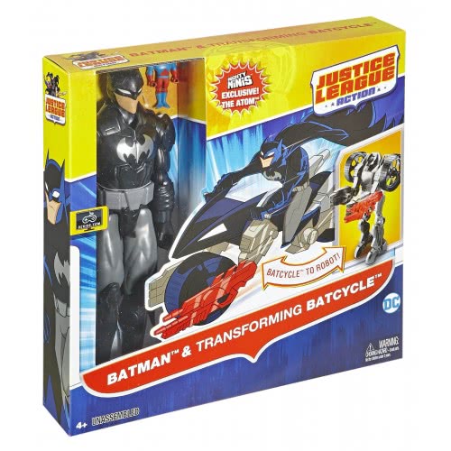 Mattel Jla Φιγούρες 30 Εκ. Με Όχημα FBR10 / ASST 887961439281