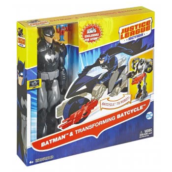 Mattel Jla Φιγούρες 30 Εκ. Με Όχημα FBR10 / ASST 887961439281