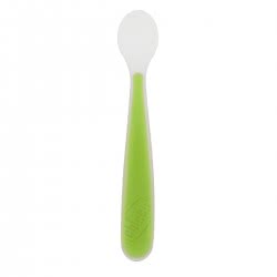 Chicco Κουτάλι Σιλικόνης Soft Πράσινο 6 Μηνών+ F01-06828-51 8058664031801