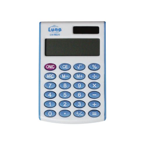 LUNA OFFICE Κομπιουτεράκι 8 Digits - 3 Χρώματα 000075852 5205698181337