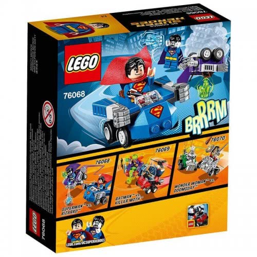 LEGO Super Heroes Mighty Micros: Σούπερμαν Εναντίον Μπιζάρο 76068 5702015867658