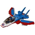 LEGO Super Heroes Καταδίωξη Με Τζετ Του Κάπτεν Αμέρικα 76076 5702015868617