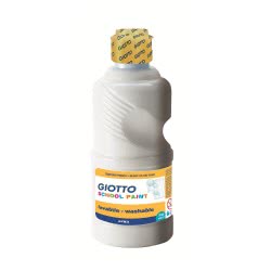 Giotto Σχολική Τέμπερα Μπουκαλι 250Ml Λευκό 000530801 8000825005183