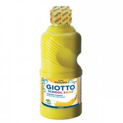 Giotto Σχολική Τέμπερα Μπουκαλι 250Ml Κίτρινο 000530802 8000825005206