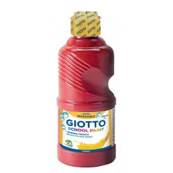 Giotto Σχολική Τέμπερα Μπουκάλι 250Ml Kokkino 000530808 8000825005220