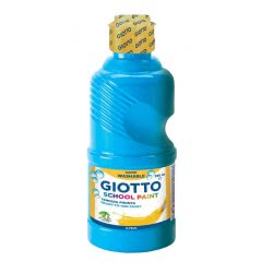 Giotto Σχολική Τέμπερα Μπουκάλι 250Ml Γαλάζιο 000530815 8000825005282