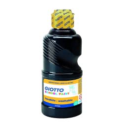 Giotto Σχολική Τέμπερα Μπουκάλι 250Ml Μαύρο 000530824 8000825005305