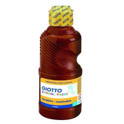 Giotto Σχολική Τέμπερα Μπουκάλι 250Ml Καφέ 000530828 8000825005329
