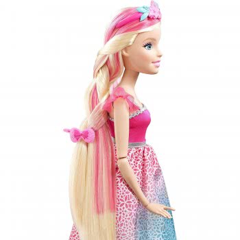 Mattel BARBIE ΠΡΙΓΚΙΠΙΣΣΑ ΜΑΚΡΙΑ ΜΑΛΛΙΑ - ΜΕΓΑΛΗ ΚΟΥΚΛΑ (45Εκ) - ΟΡΘΙΑ DPR98 887961324969