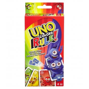Mattel Uno Color Rules DWV64 887961389012