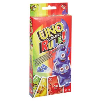 Mattel Uno Color Rules DWV64 887961389012