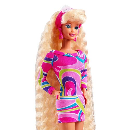 Mattel BARBIE TOTALLY HAIR - 90`S DWF49 887961380149