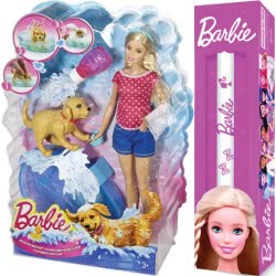 Mattel ΛΑΜΠΑΔΑ BARBIE & ΚΟΥΤΑΒΑΚΙ ΠΑΙΧΝΙΔΙ ΣΤΟ ΝΕΡΟ DGY83 