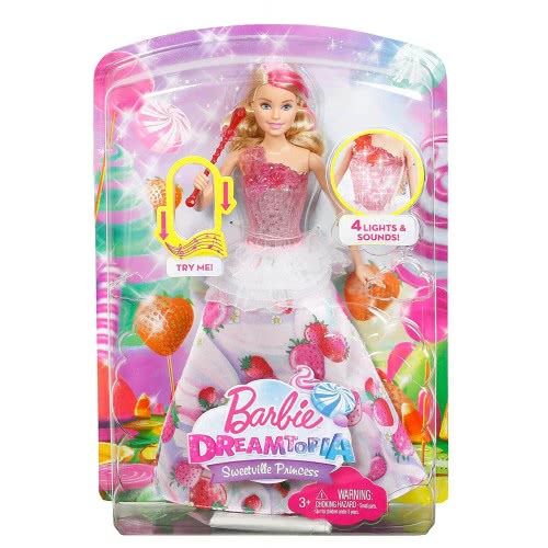 Mattel Barbie Dreamtopia Sweetville Princess Doll DYX28 887961424638