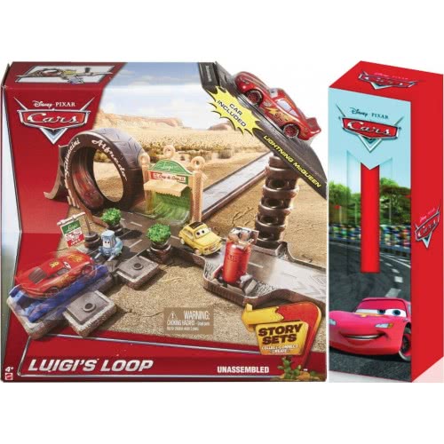 Mattel ΛΑΜΠΑΔΑ CARS - ΣΕΤ ΠΑΙΧΝΙΔΙΟΥ CDW65 