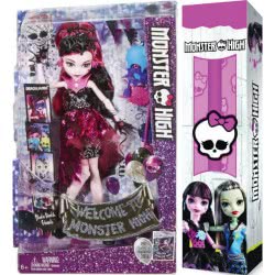 Mattel Λαμπάδα Monster High Βασικοί Μαθητές - 2 Σχέδια DNX32 
