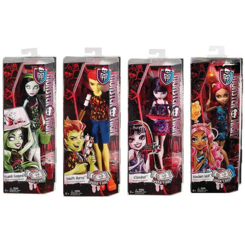 Mattel Λαμπάδα Monster High Πικ Νικ - 4 Σχέδια CHW69 