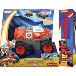 Mattel Λαμπάδα Blaze Όχημα Με Φωτιά Και Ήχους DYM24 