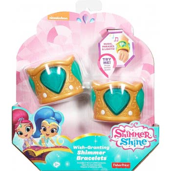Mattel Shimmer And Shine - Βραχιόλια Με Φώτα Και Ήχους - 2 Σχέδια FGN56 / ASST 887961510751